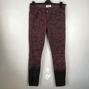 Paige High rise skinny jeans size 28